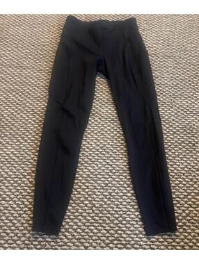 Lululemon Wunder Under Train Black Leggings Womens Size 6 25”